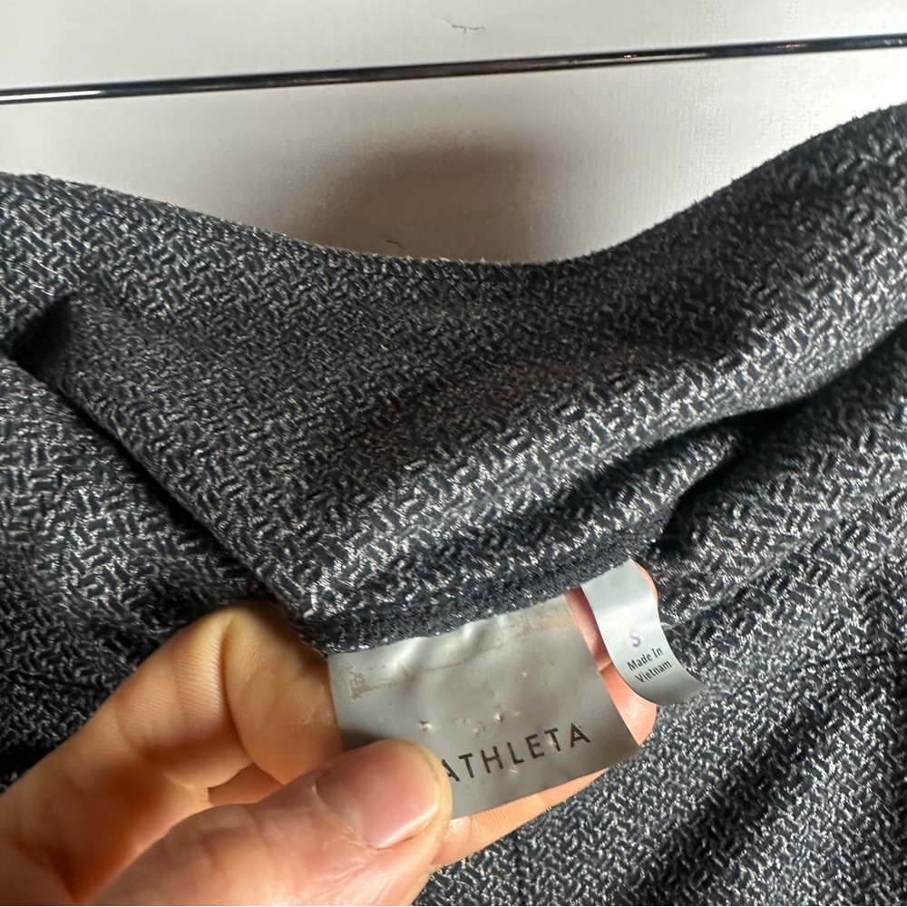 Athleta Gray Patterned Leggings - image 4